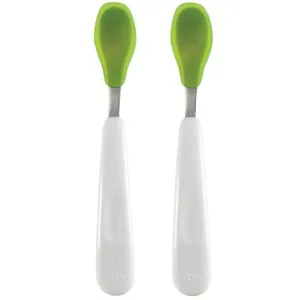 OXO TOT - Feeding Spoons Green