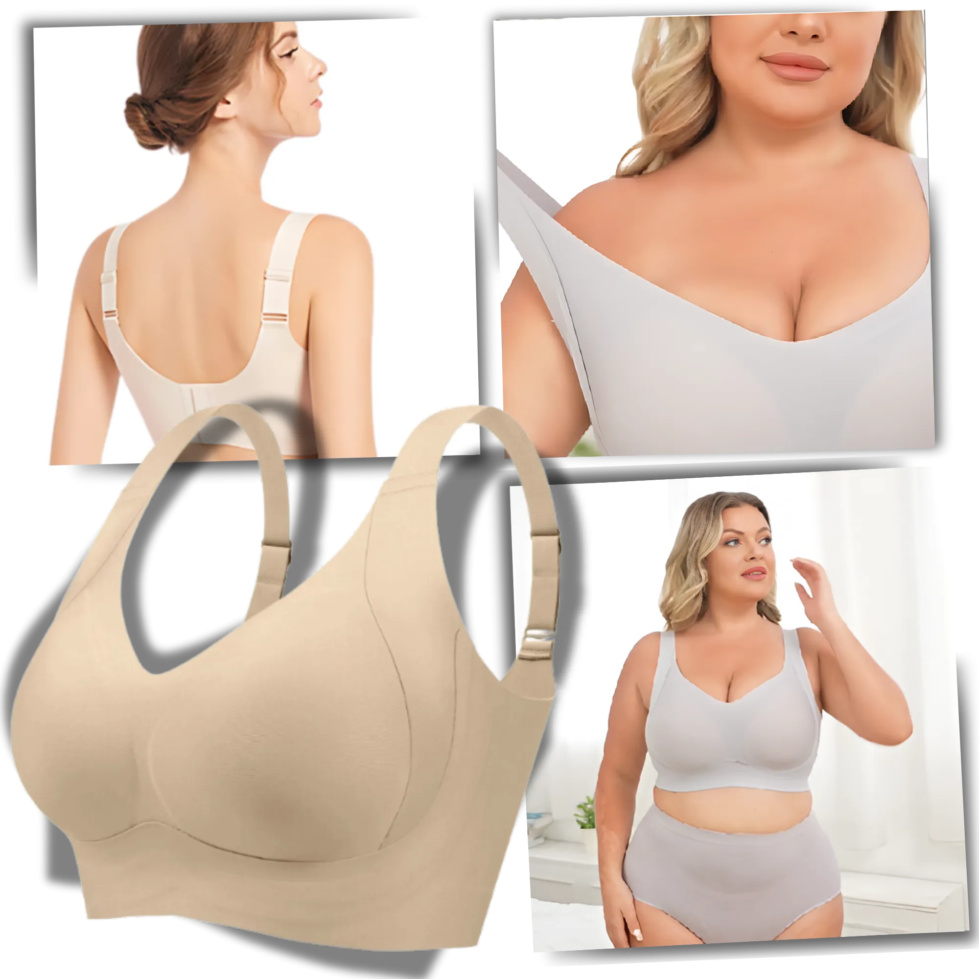 Seamless Breathable Shaper Bra