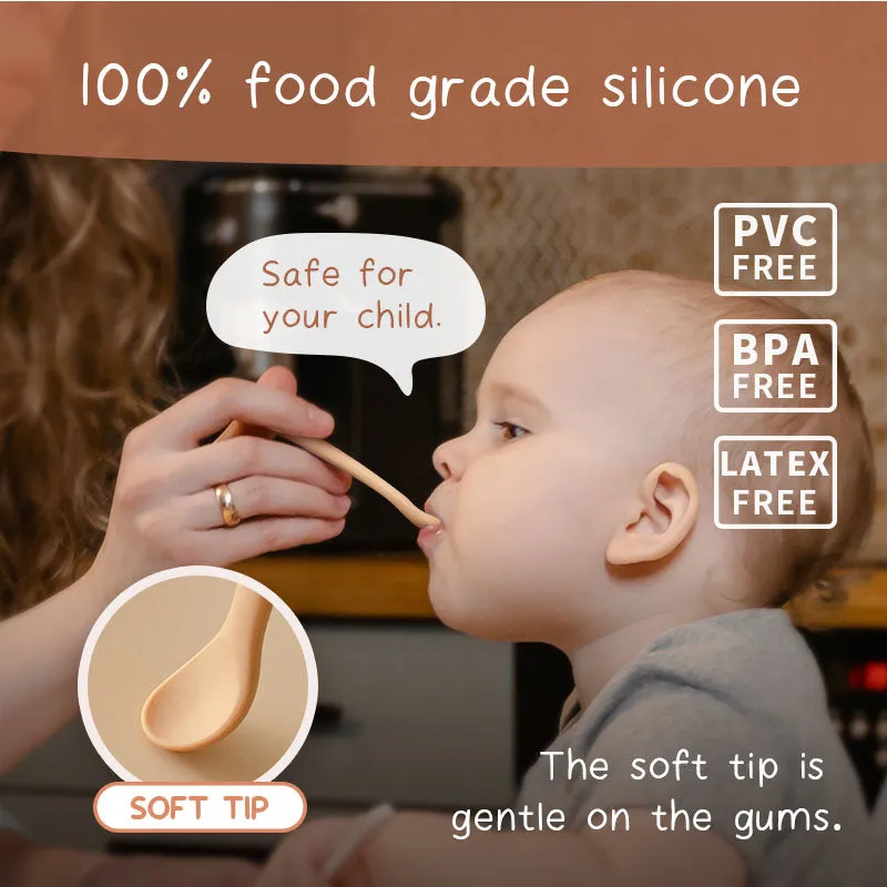 Silicone Feeding Spoons