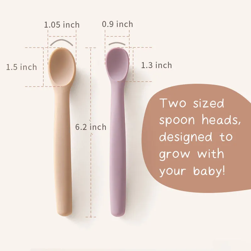 Silicone Feeding Spoons