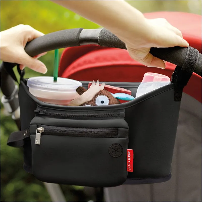 Skip Hop Grab & Go Stroller Organizer In Black