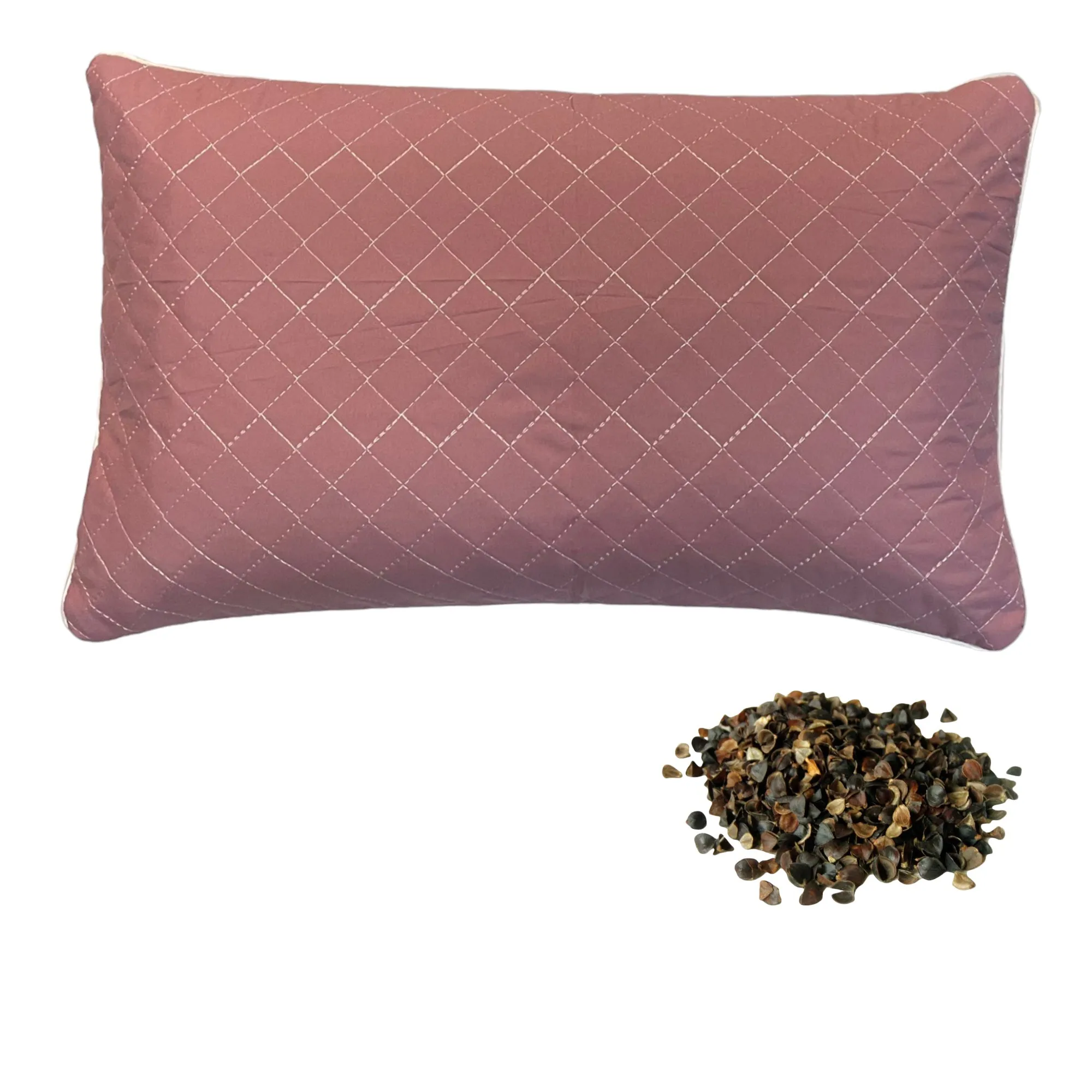 SobaMakura Buckwheat Pillow - The Original SobaMakura Buckwheat Pillow - Red