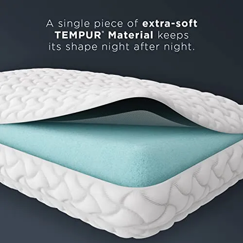 Tempur-Pedic TEMPUR-Cloud Pillow for Sleeping, Standard, White