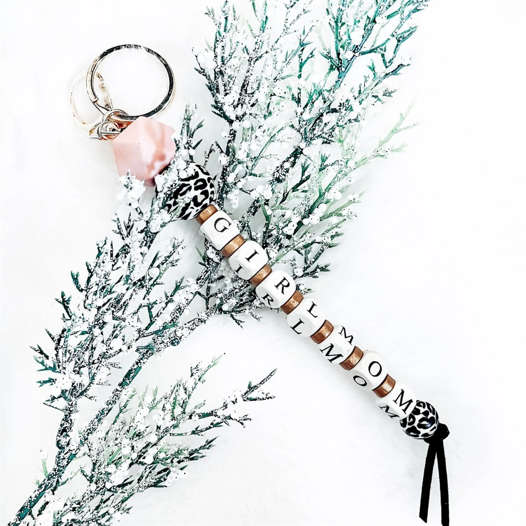 Trending Leopard Long Key Chain - Girl Mom