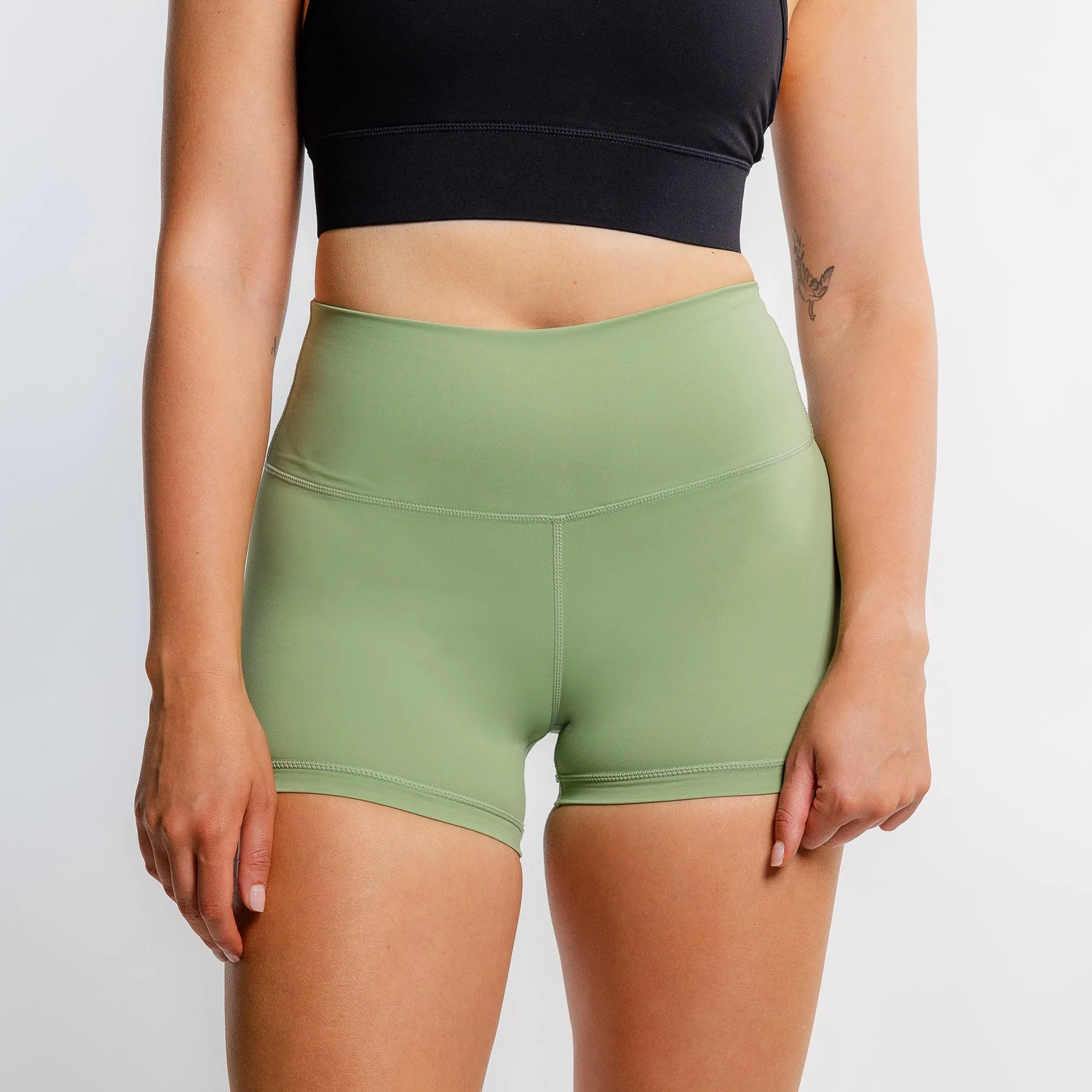 TWL - WOMEN'S HIGH WAISTED BALANCE SHORTS - JADE