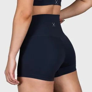 TWL - WOMEN'S HIGH WAISTED BALANCE SHORTS - MIDNIGHT NAVY