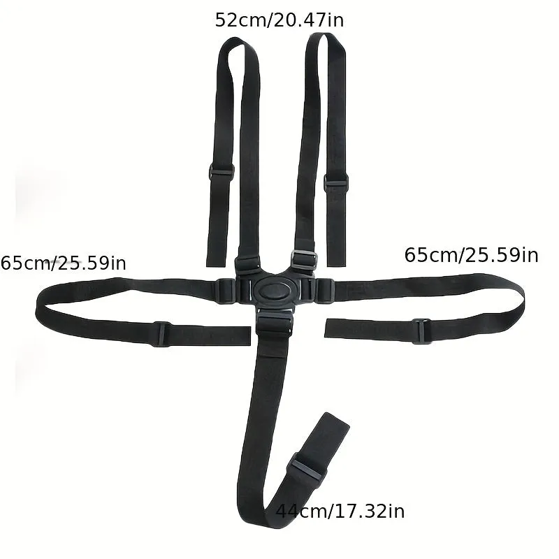 Universal 5point Harness Safe Belt for Kids Strollers  Chairs