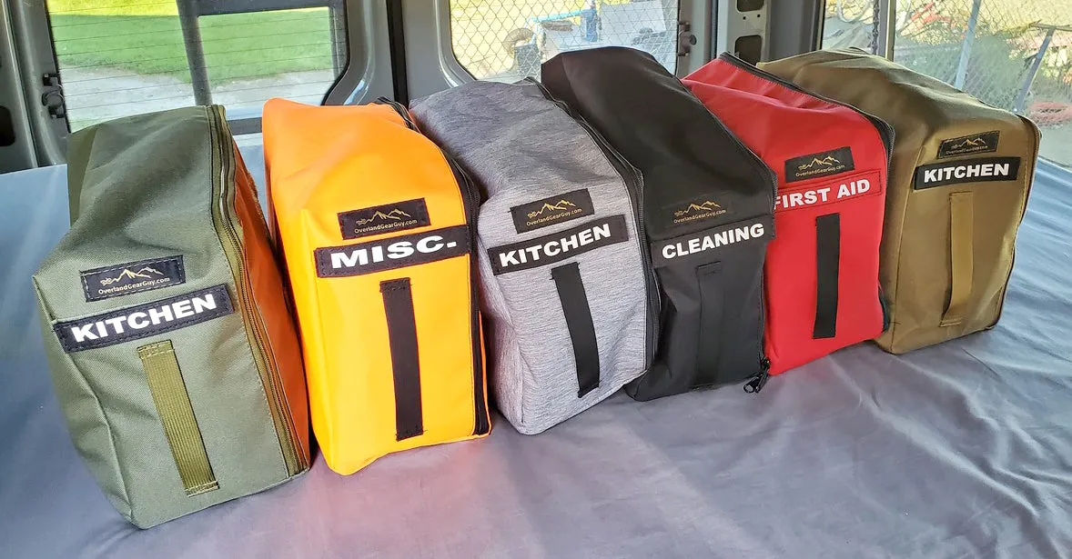 Van Overhead Storage Locker Divider Bags