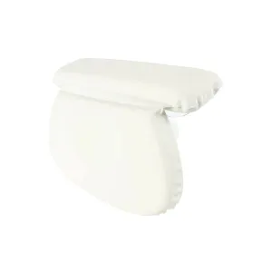 Vive Health Xtra-Comfort Bath and Spa Foam Neck Pillow - White