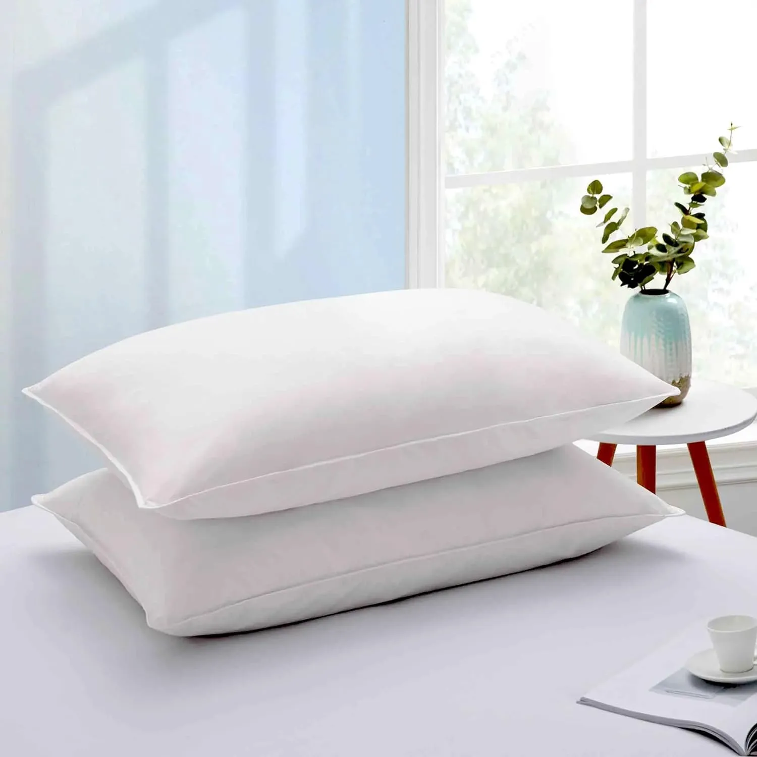 Wakewell Soft Microfiber Pillow for Sleeping, Basic Size 41 x 61 CM (1 Pillow)